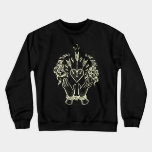 Wounded Heart Crewneck Sweatshirt